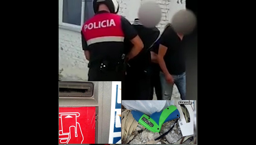 Bullgarët mësyjnë në Sarandë, kapen duke vjedhur bankomatet