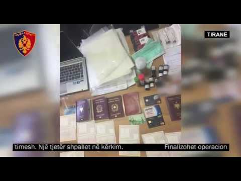Tiranë, arrestohen falsifikuesit e pasaportave