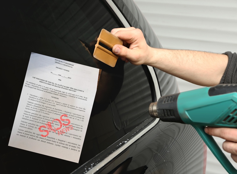 4 modelet e xhamave të zinj që do lejohen për makinat (projekt vendimi)