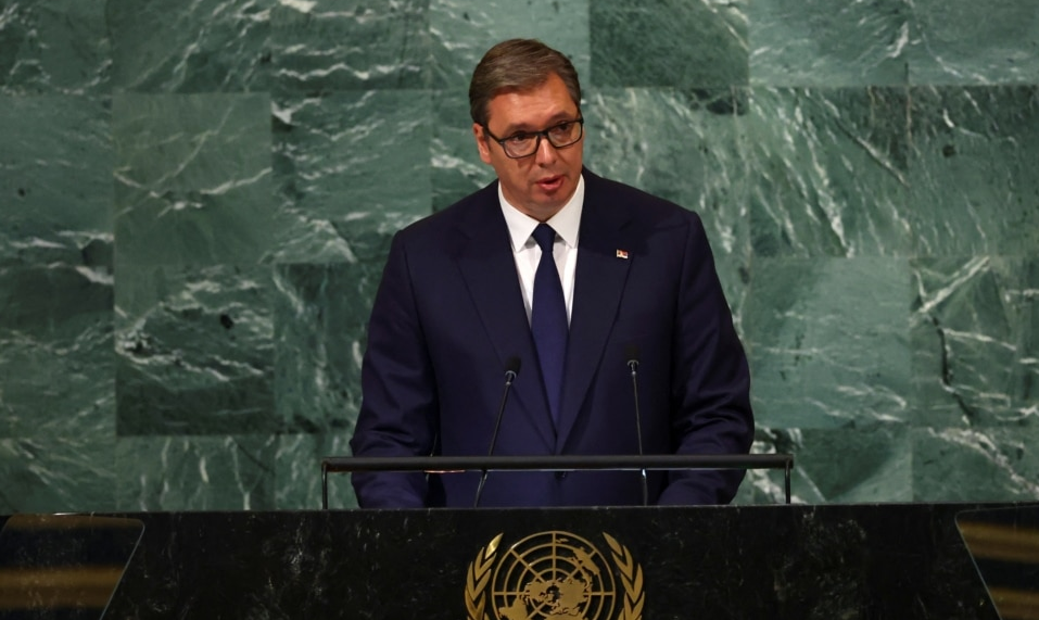 Vuçiç kritikon vendet anëtare të OKB që kanë njohur Kosovën: Ku është dallimi midis tërësisë tokësore të Ukrainës dhe asaj të Serbisë?