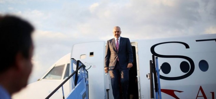 Udhëtimet jashtë shtetit, Rama ka përdorur charter 132 herë nga 2013, bëri 234 fluturime në 9 vite qeverisje