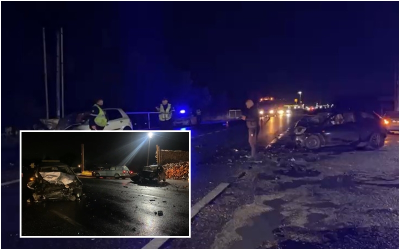 Aksident në aksin Lezhë-Laç, 4 të rinj të plagosur, 2 në gjendje të rëndë