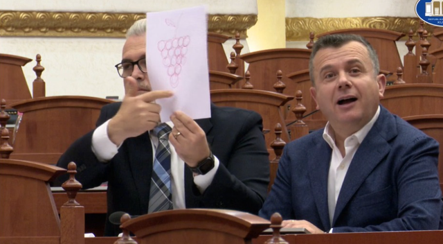 Denoncimi i “Piranjave” shqetëson shumë dyshen Gogu-Balla, ngrejnë lart fletën e bardhë, kanë vizatuar një…rrush