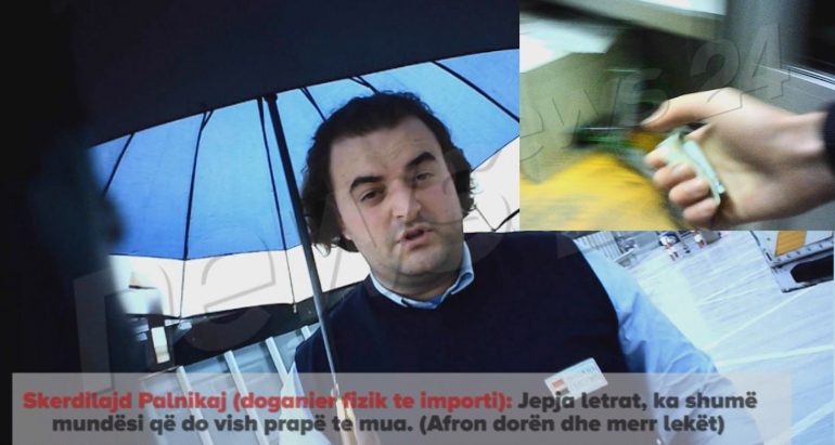 (VIDEO) Publikohet superskandali i korrupsionit/ Doganierët e Portit të Durrësit filmohen duke marrë ryshfet. Në skemë dhe vëllai i këshilltarit të Ramës: Pa merak, ta mbyllim direkt