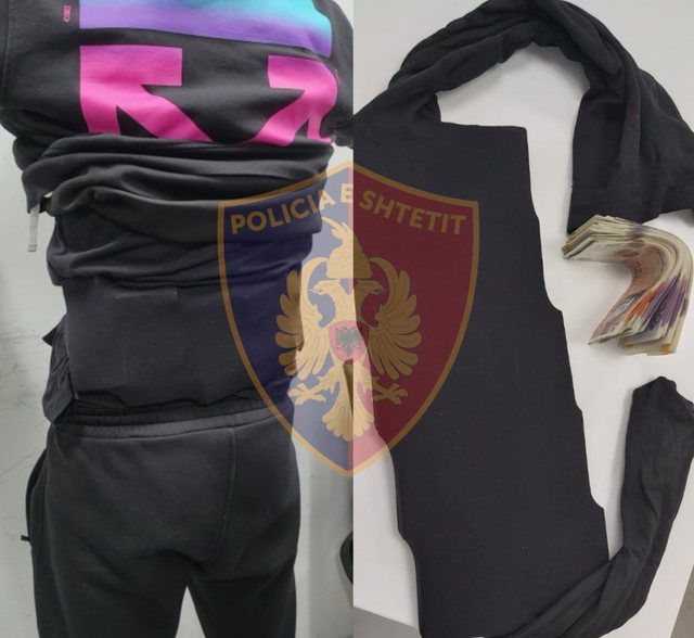 Sekuestrohen mijëra paund e franga zvicerane në Rinas, i riu nga Elbasani i kishte fshehur në brez