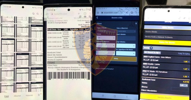 Basti i Fundit/ Procedohen penalisht 7 persona në Korçë për organizim të lojërave të fatit