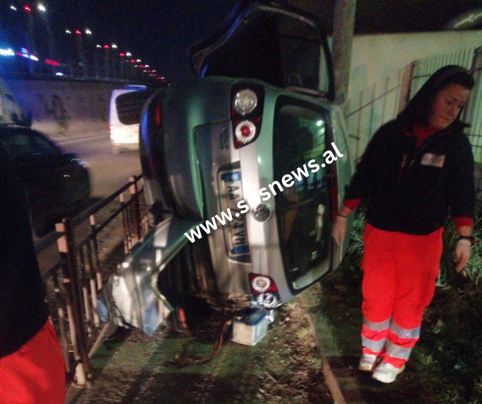 Aksident i rëndë në Tiranë, përplasen 2 mjete, 1 i vdekur, 2 të plagosur