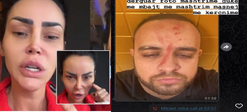 “Gjashtë vjet burg i ke prej Interpolit”, Fjolla Morina publikon bisedat private me Fisnik Sylen, hedh akuza të rënda: Armën ma futi ai në çantë, vajzën time…