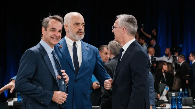 Takimi i Ramës me Mitsotakis në Lituani, Protothema: Kryeministri ynë do të ngrejë çështjen e arrestimit të Fredi Belerit