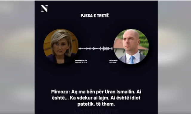 Përgjimet/ Mimoza Kusari-Lila ‘shprehet’ te deputeti serb: Ti e di që unë s’kam qenë me Vetëvendosjen kur kanë bërë atë çfarë kanë bërë…